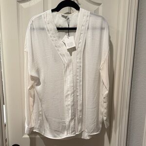 Elegant White Women's Top